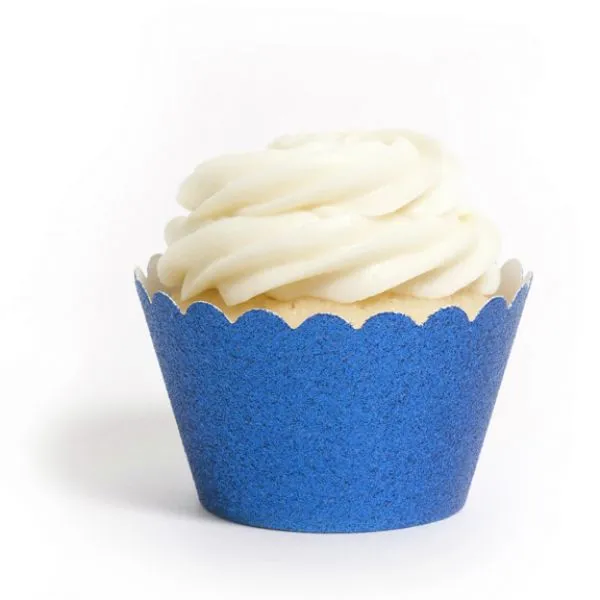 256 - Royal Blue Cupcake
